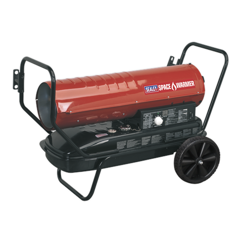  Space Warmer� Paraffin/Kerosene/Diesel Heater 125,000Btu/hr with Wheels