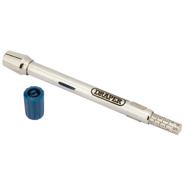 Draper Tyre Pressure Gauge With End Mount 51536