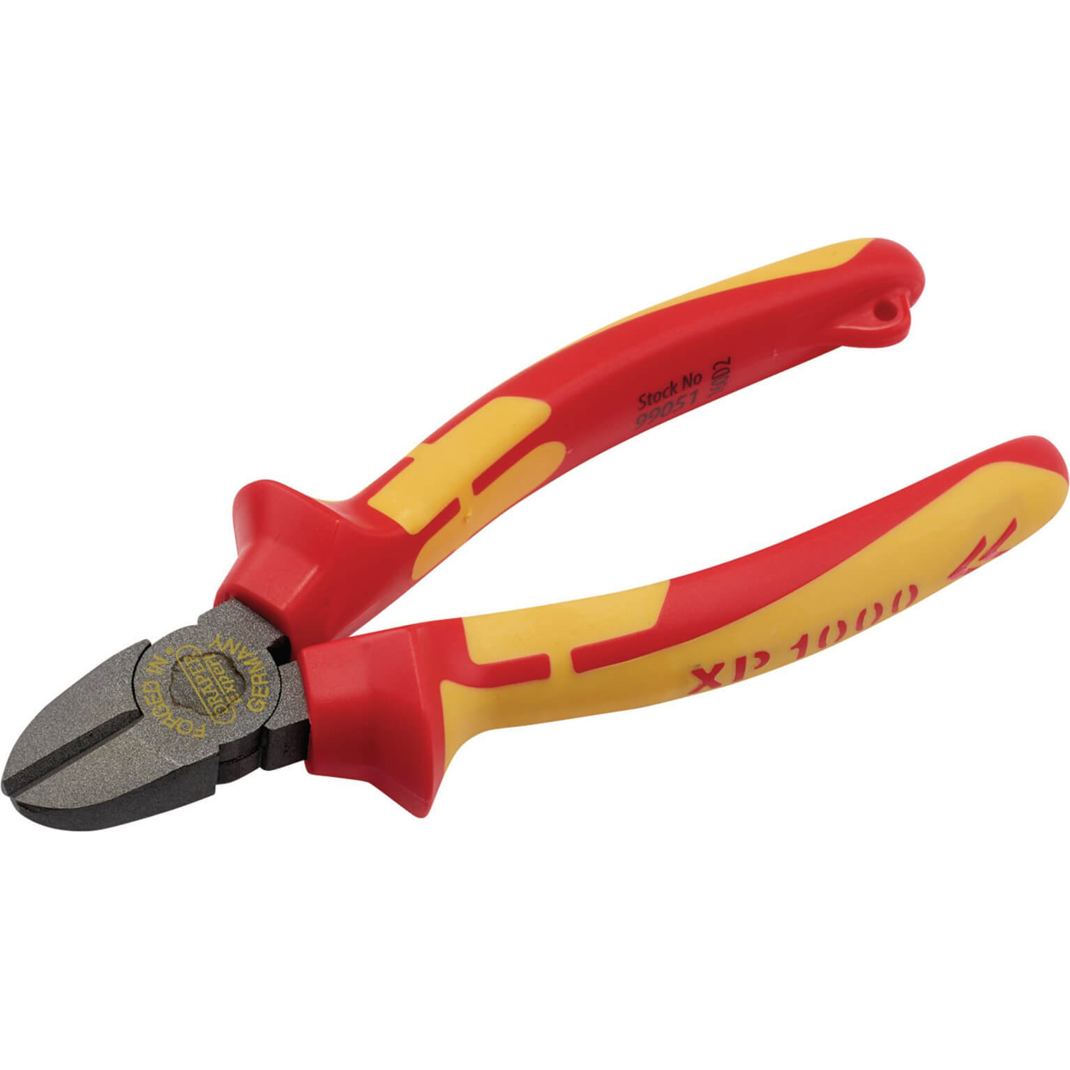 Draper 99051 XP1000 VDE Diagonal Side Cutter, 160mm, Tethered