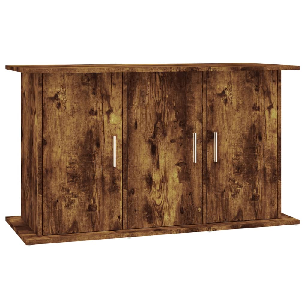 VidaXL Aquarium Stand Smoked Oak 101x41x58 cm Engineered Wood