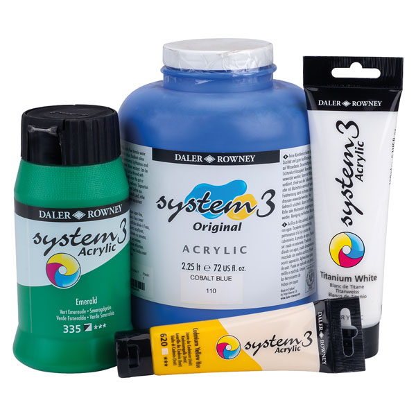 Daler Rowney Daler-Rowney System 3 150ml Paint Tube Titanium White