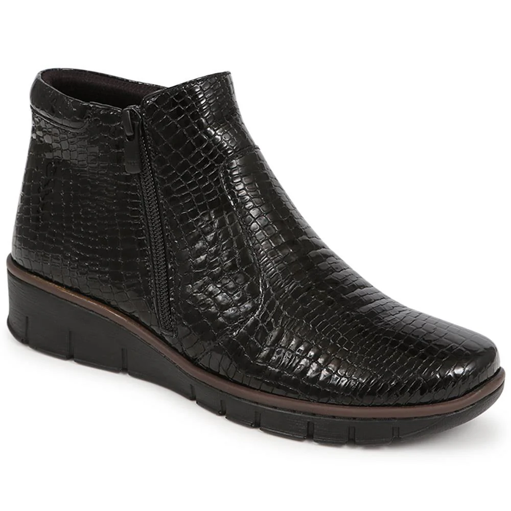 Pavers Leather Ankle Boots