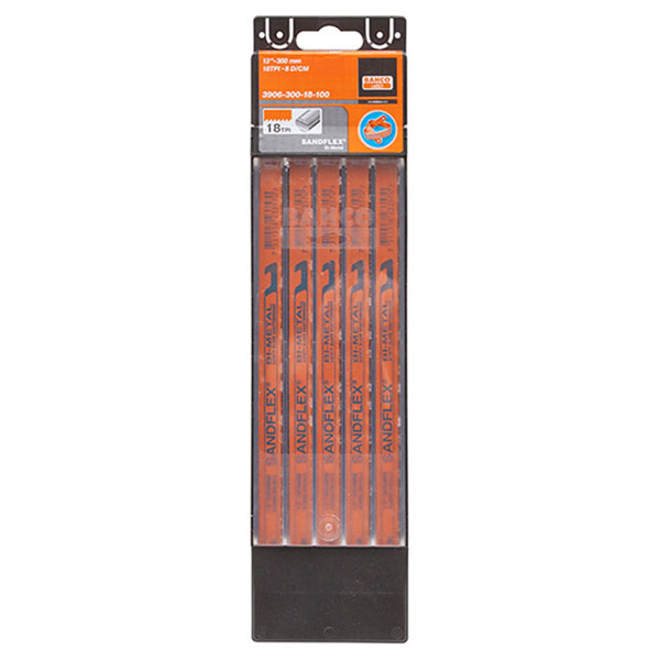 Bahco - 3906 Sandflex Hacksaw Blades 300mm (12In) X 32 Tpi (Pack 100)