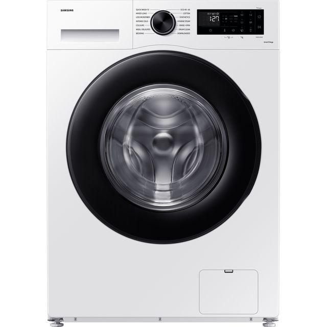 Samsung Series 5 WW80CGC04DAEEU ecobubble™ and SmartThings Washing Machine, 8kg 1400rpm in White