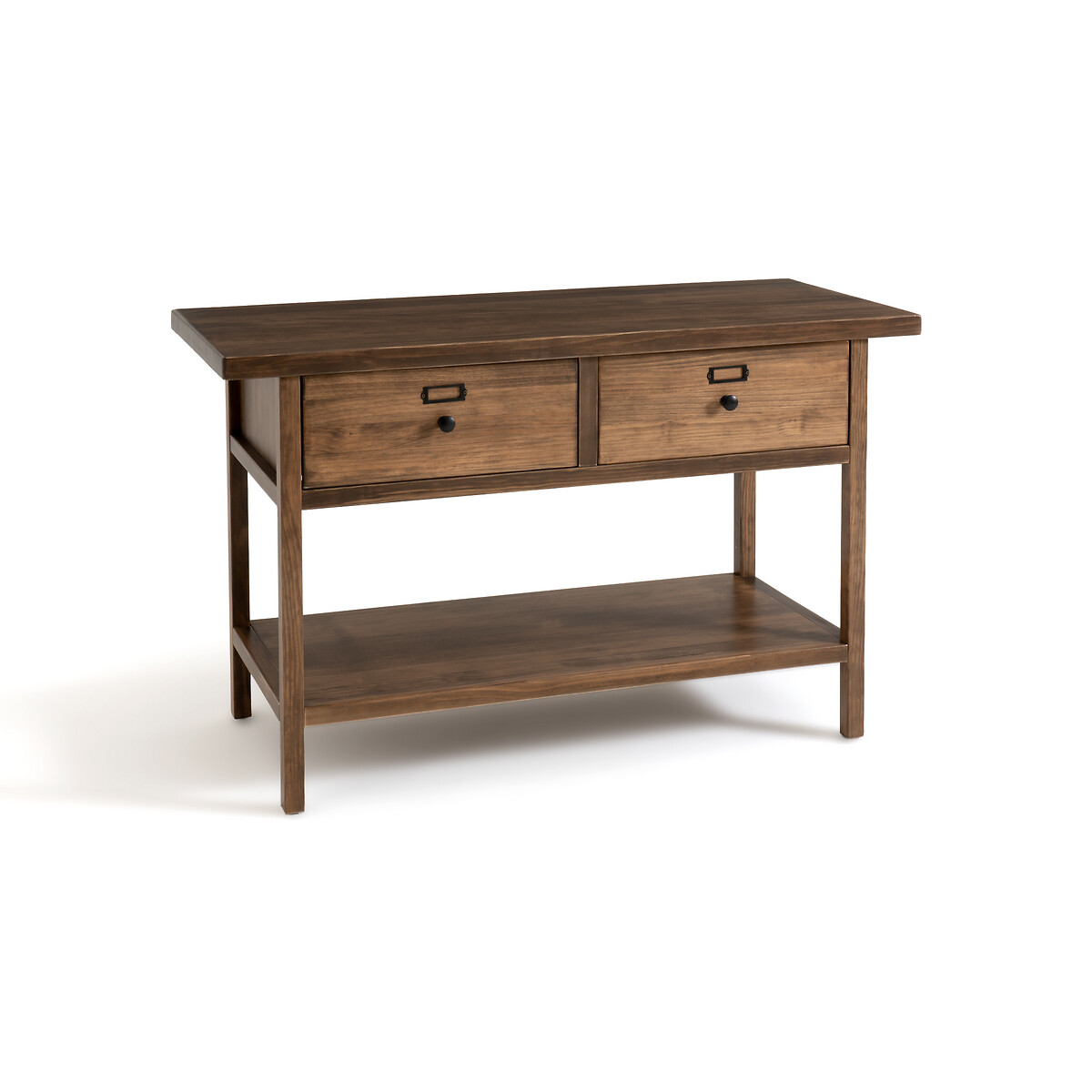 La Redoute Interieurs Lunja Solid Pine Double Vanity Unit by La Redoute