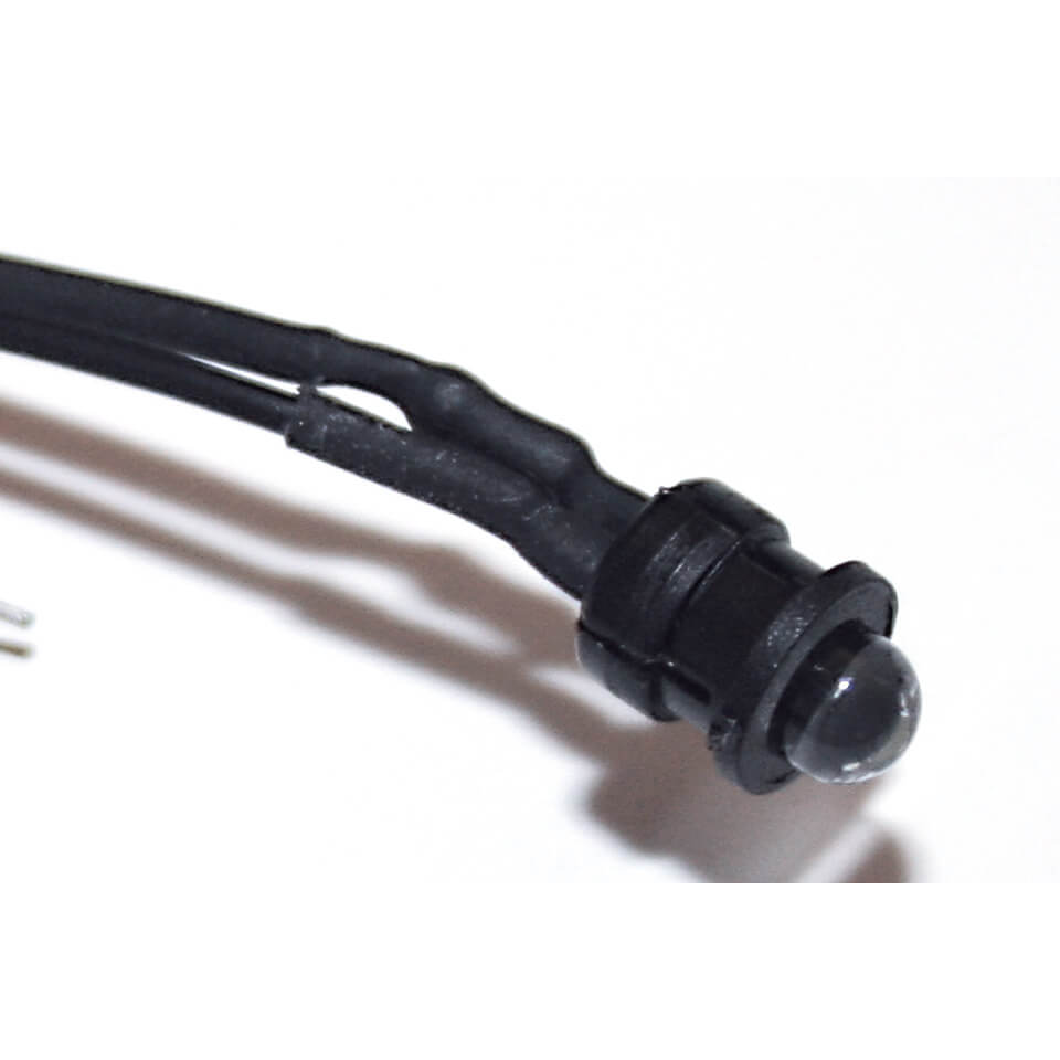 LED indicator light (red), red