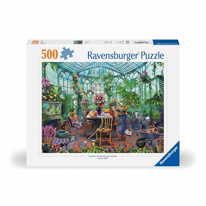 Gardening Greenhouse Morning Jigsaw