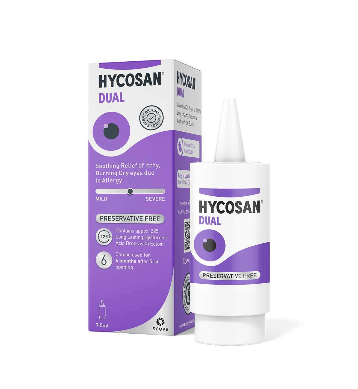 Hycosan Dual Lubricating Eye Drops