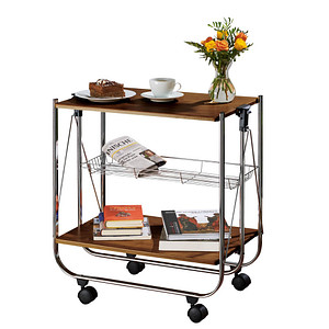 Wenko Youmans Serving Cart brown,gray