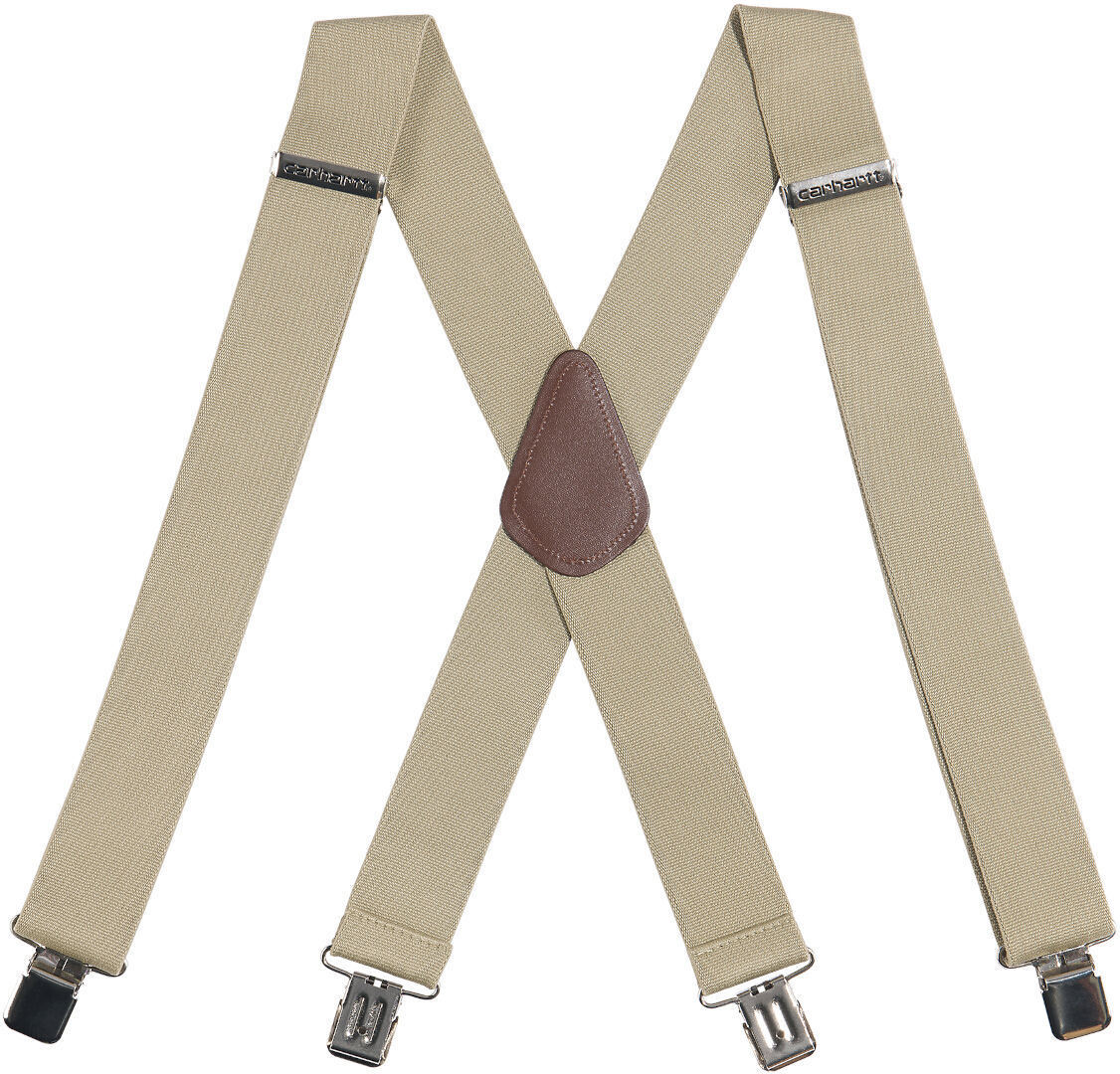 Carhartt Suspenders - rugged flex elastic suspenders - Brown