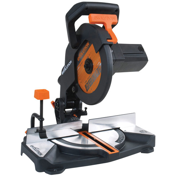 Evolution R210CMS 210mm Multi-Purpose Compound Mitre Saw 1200W 240V