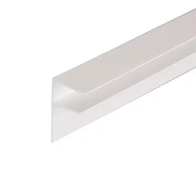 COROTHERM 25mm PVC Side Roof Flashing 25mm x 4m White BMOJ