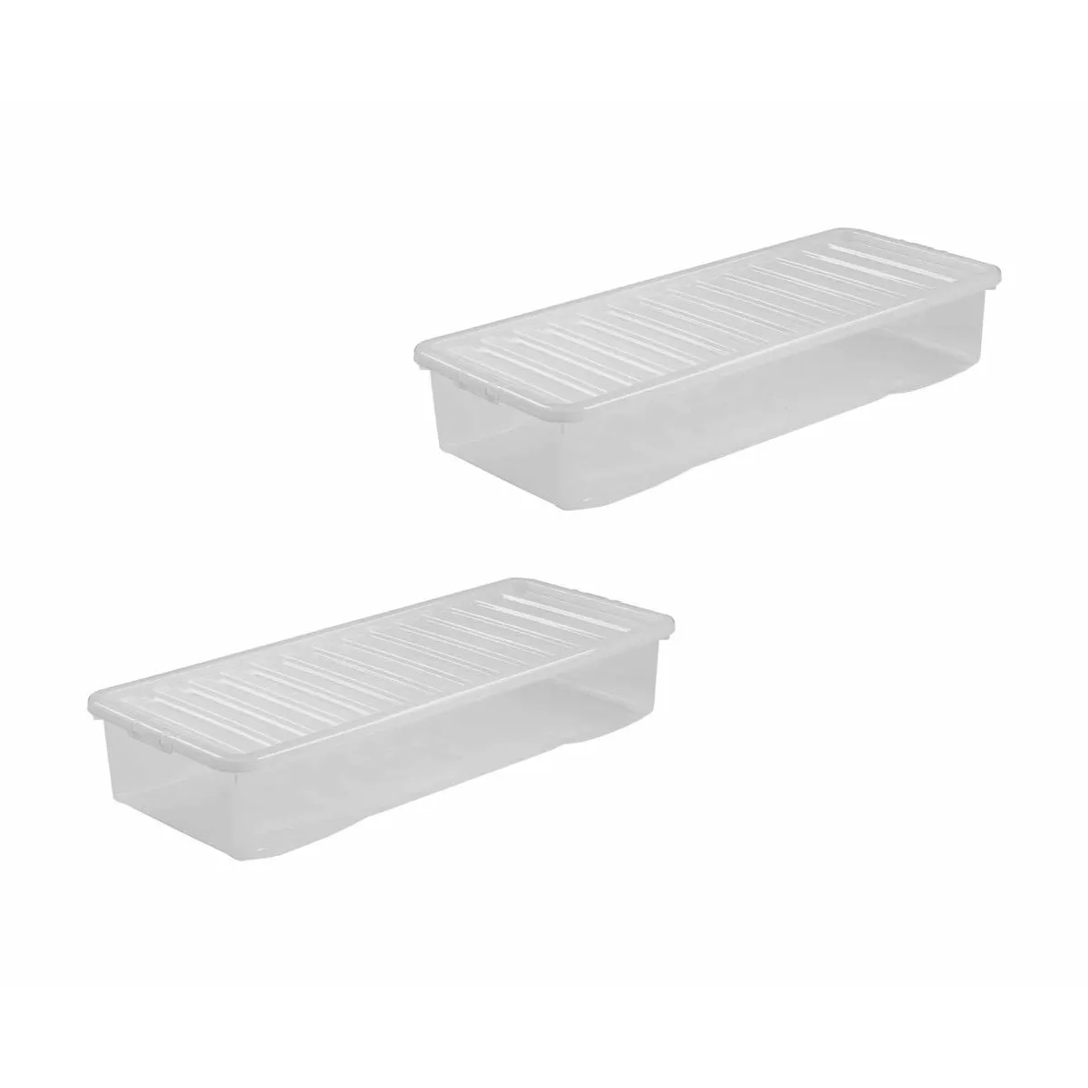 Wham Storage Z Pallet Deal x 90 - 55 Litre Shallow and Long Under Bed