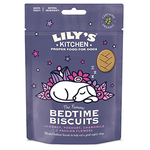 Lily's Kitchen Organic Bedtime Biscuits Dog Treat 1 x 80g