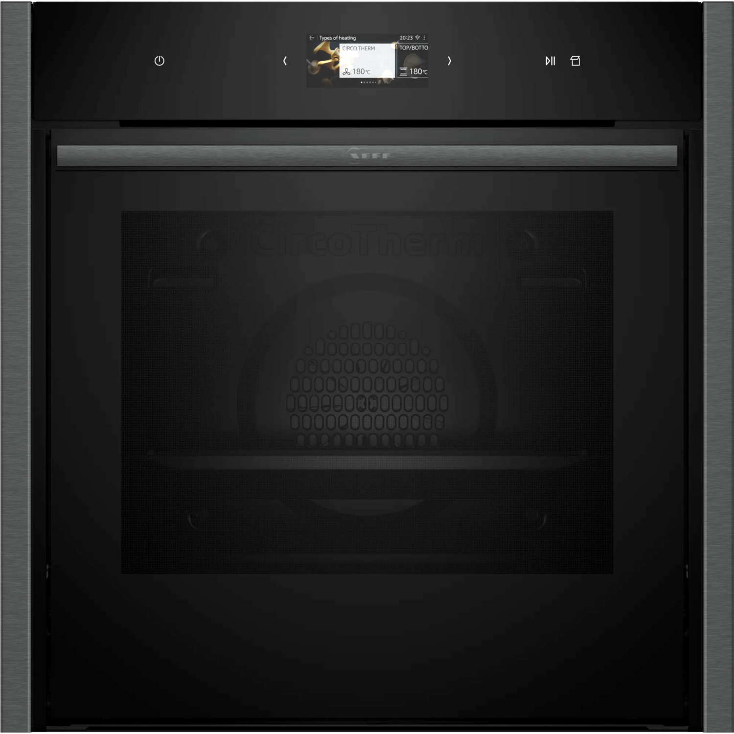 NEFF N 90 B64VS71G0B Electric Pyrolytic Smart Oven - Graphite, Silver/Grey
