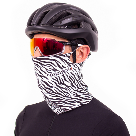 Wilier Neck Warmer Face Mask - Zebrata / One Size
