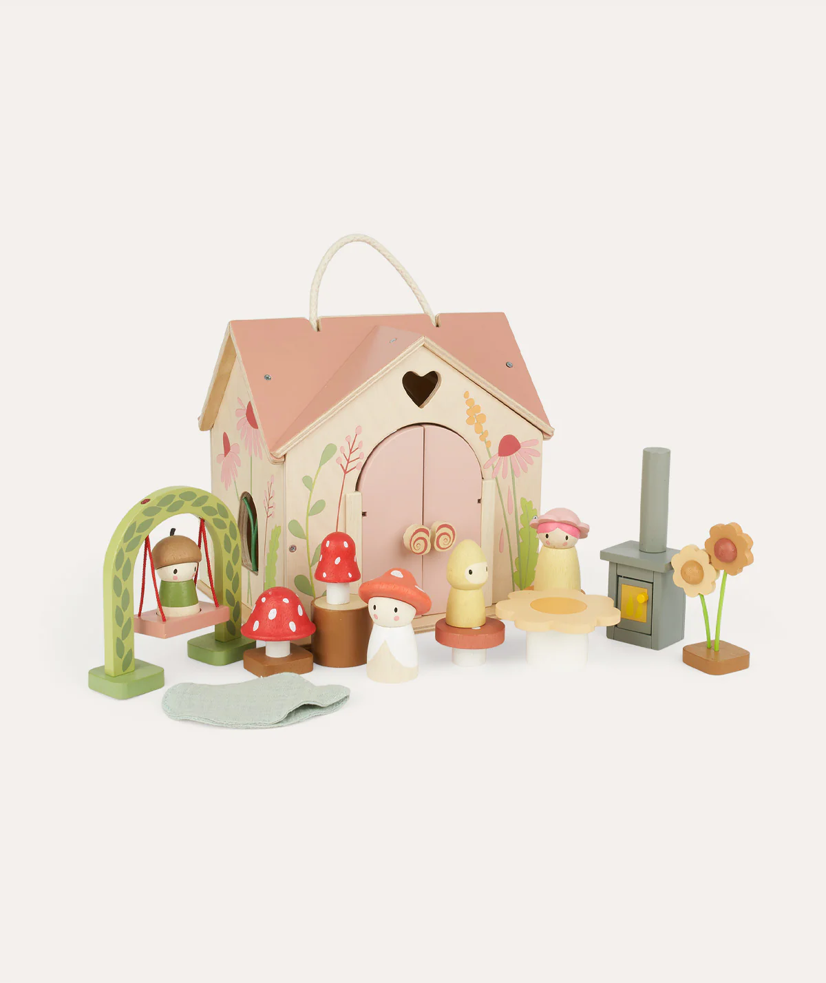 Tender Leaf Toys - Kids Rosewood Cottage Set