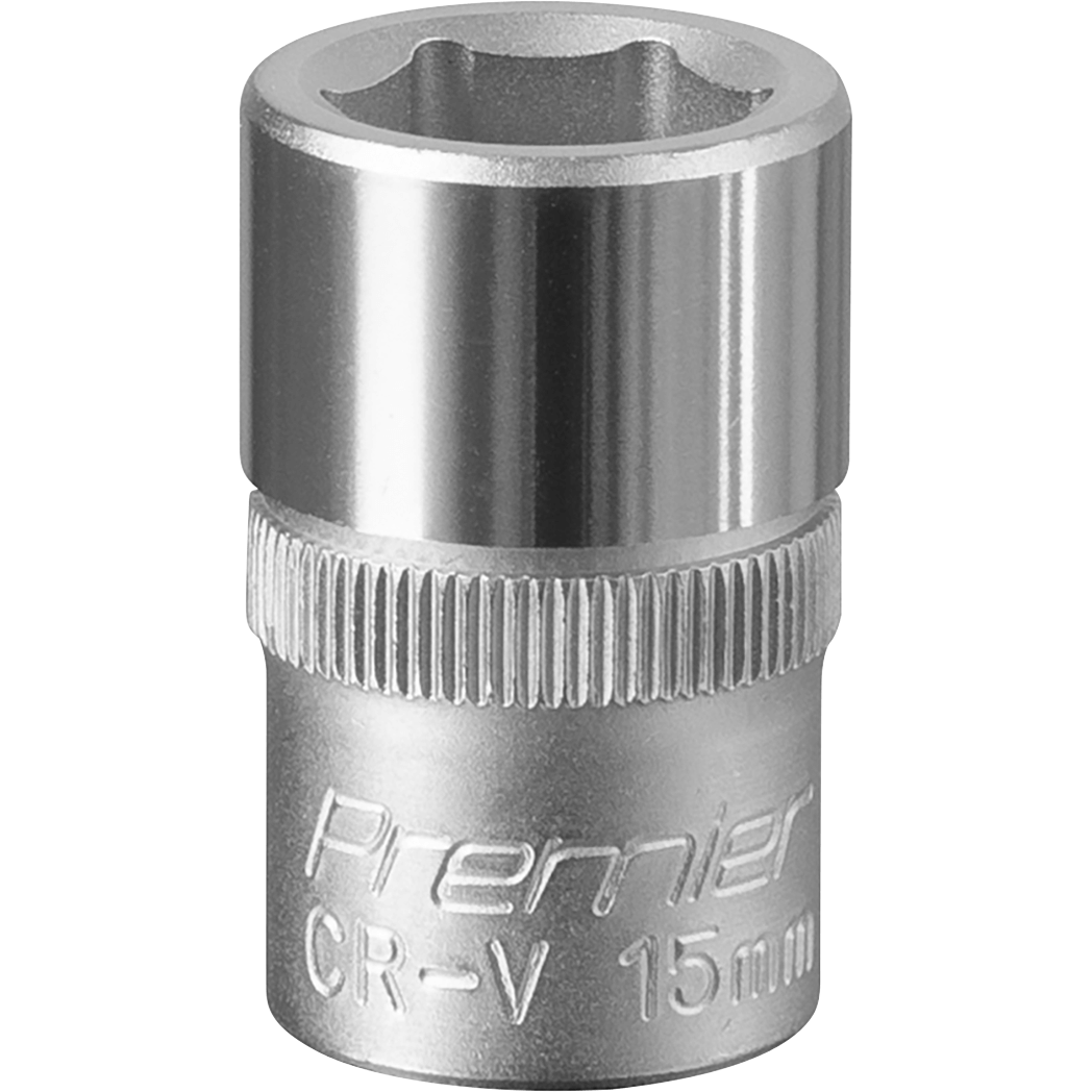 Sealey S1215 WallDrive Socket 15mm 1/2"Sq Drive