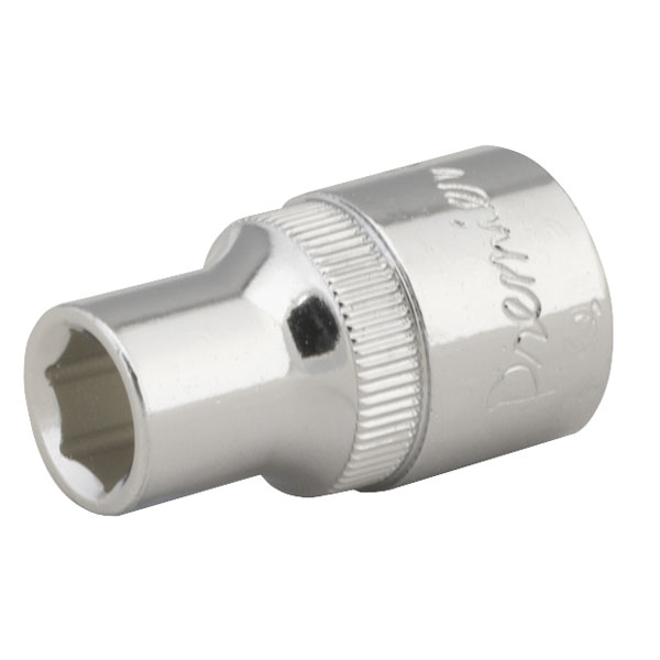  WallDrive Socket 15mm 1/2"Sq Drive Fully Polished