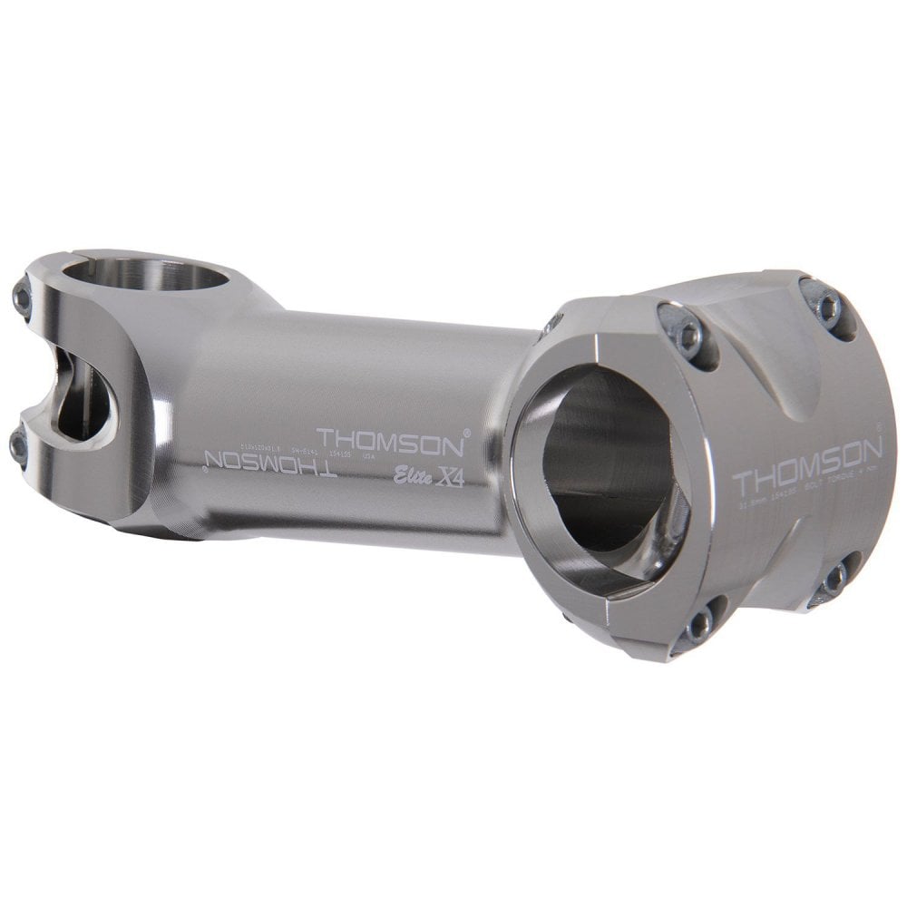 Thomson Stems - Elite Stem X4 Silver 0 - 70mm - Silver Size: 70mm, Col