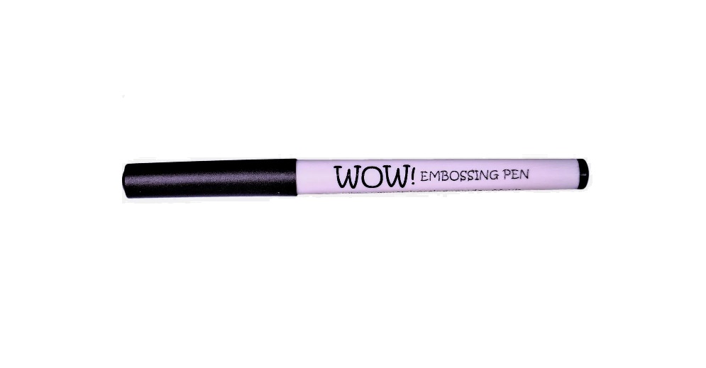 Clear Wow Embossing Pen Acid Free For Use With Powder Bullet Tip Craft Stamping