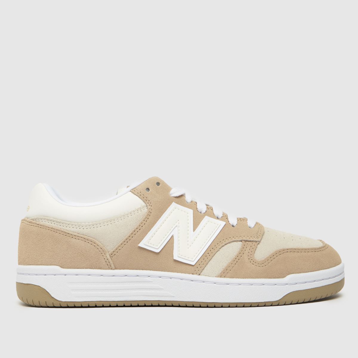 New Balance Men's 480 in Grey Leather, size 9