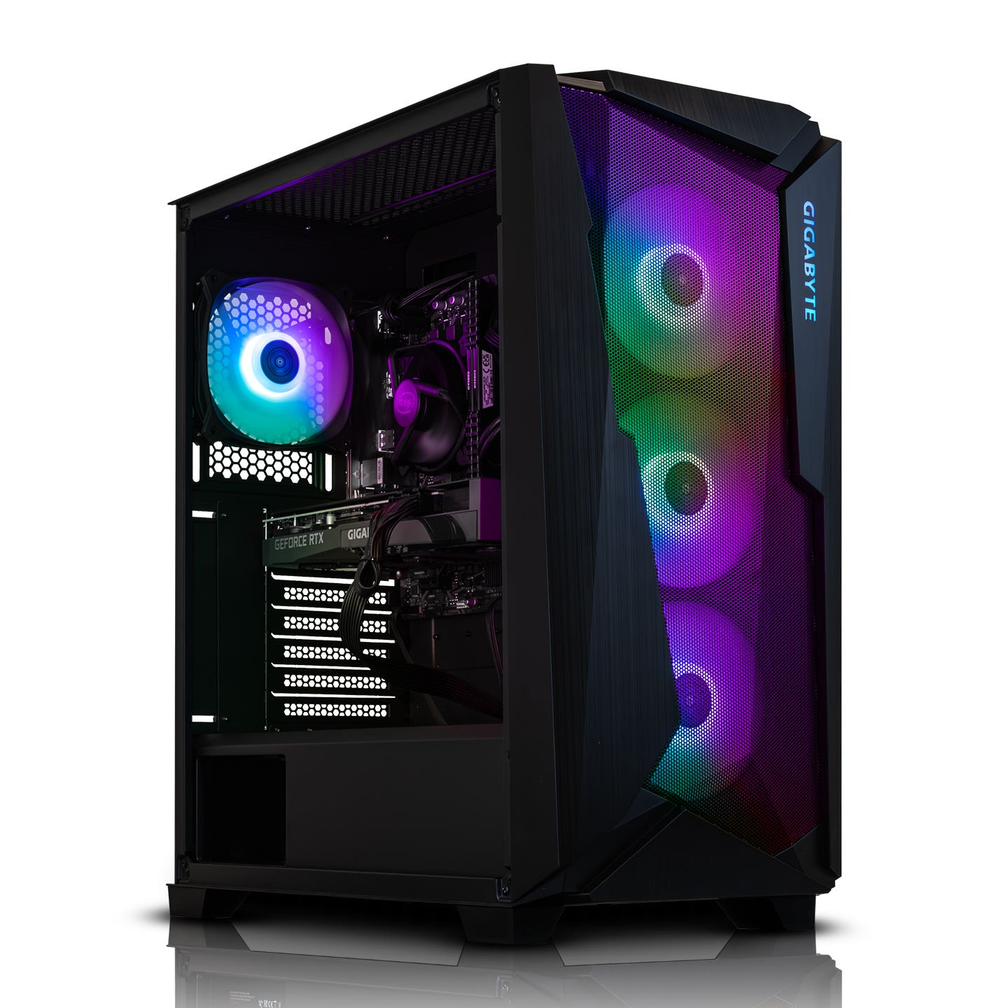 AWD-IT Awd Patriot Intel Core I5 6 Core Nvidia Rtx 3060 Ti 8gb Desktop Pc For Gaming