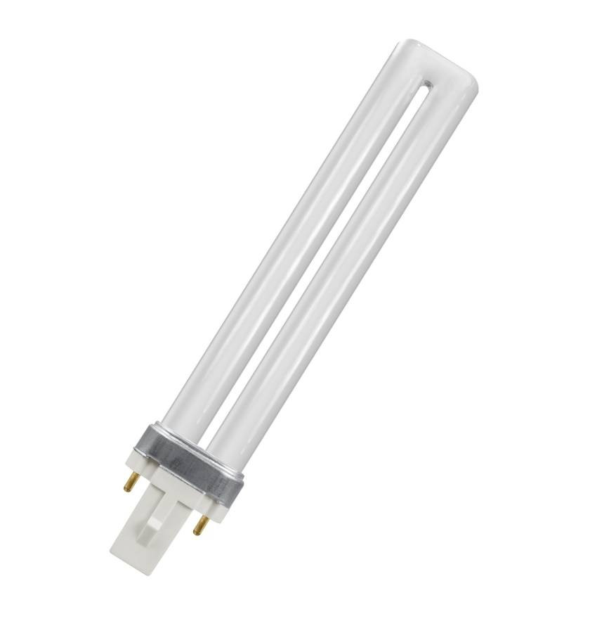 Crompton Lamps Crompton CFL Single Turn S Type 9W 4000K G23 2 Pin