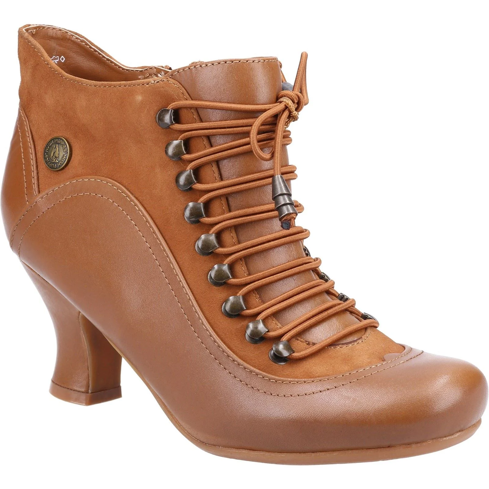 'Vivianna' Leather Ankle Boots