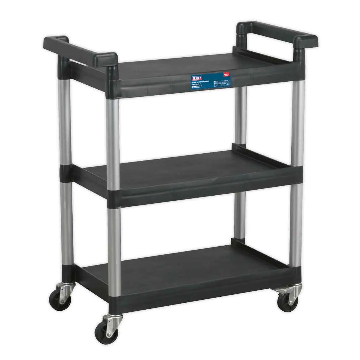 Sealey 3-Level Utility Cart black