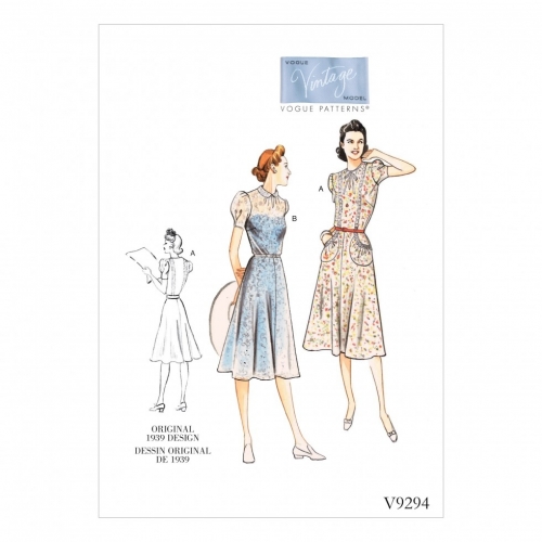Vogue Patterns Woman\'s Dress Sewing Pattern V9294 Sizes - 6-22