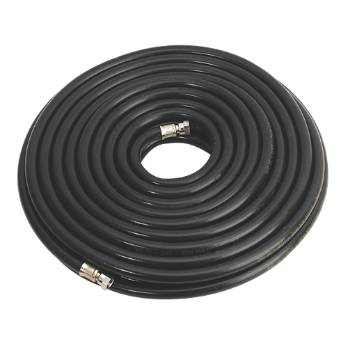 Air Hose 20m x Ø10mm with 1/4"BSP Unions Heavy-Duty