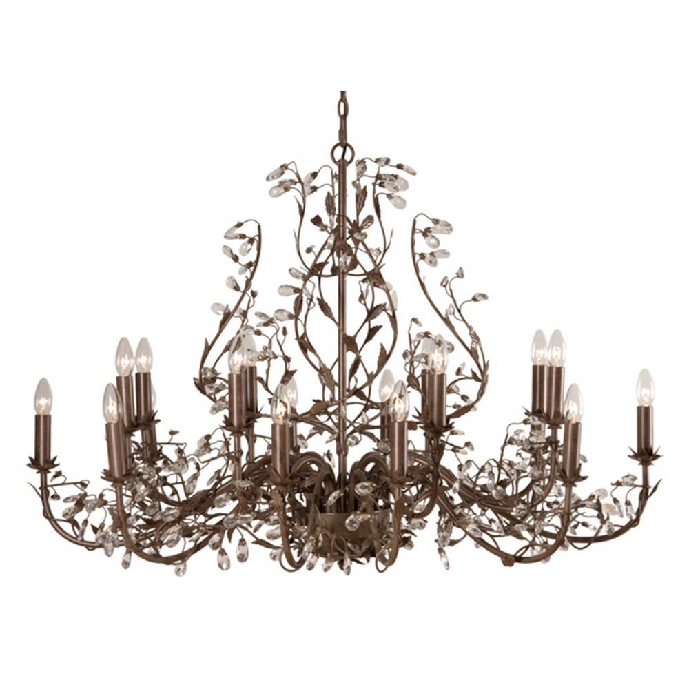 Netlighting Michelan Multi Arm Chandeliers Rust