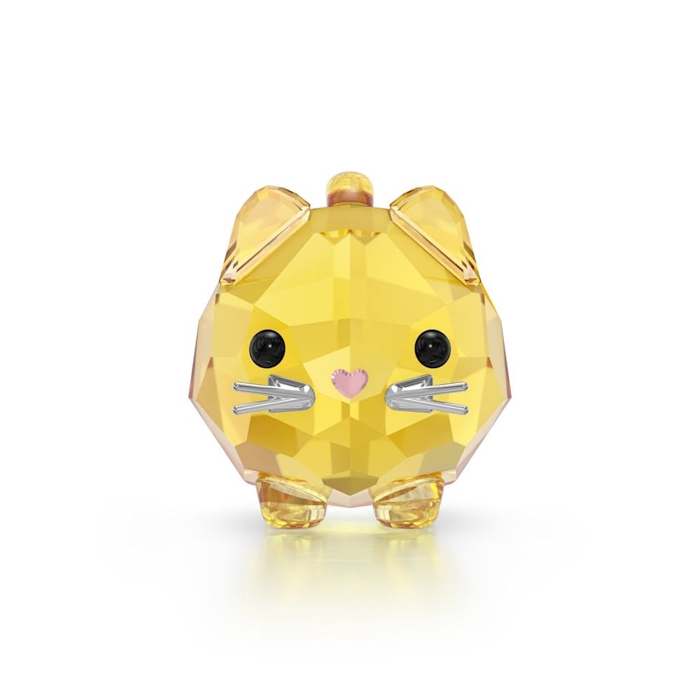 Swarovski Chubby Cats Yellow Cat