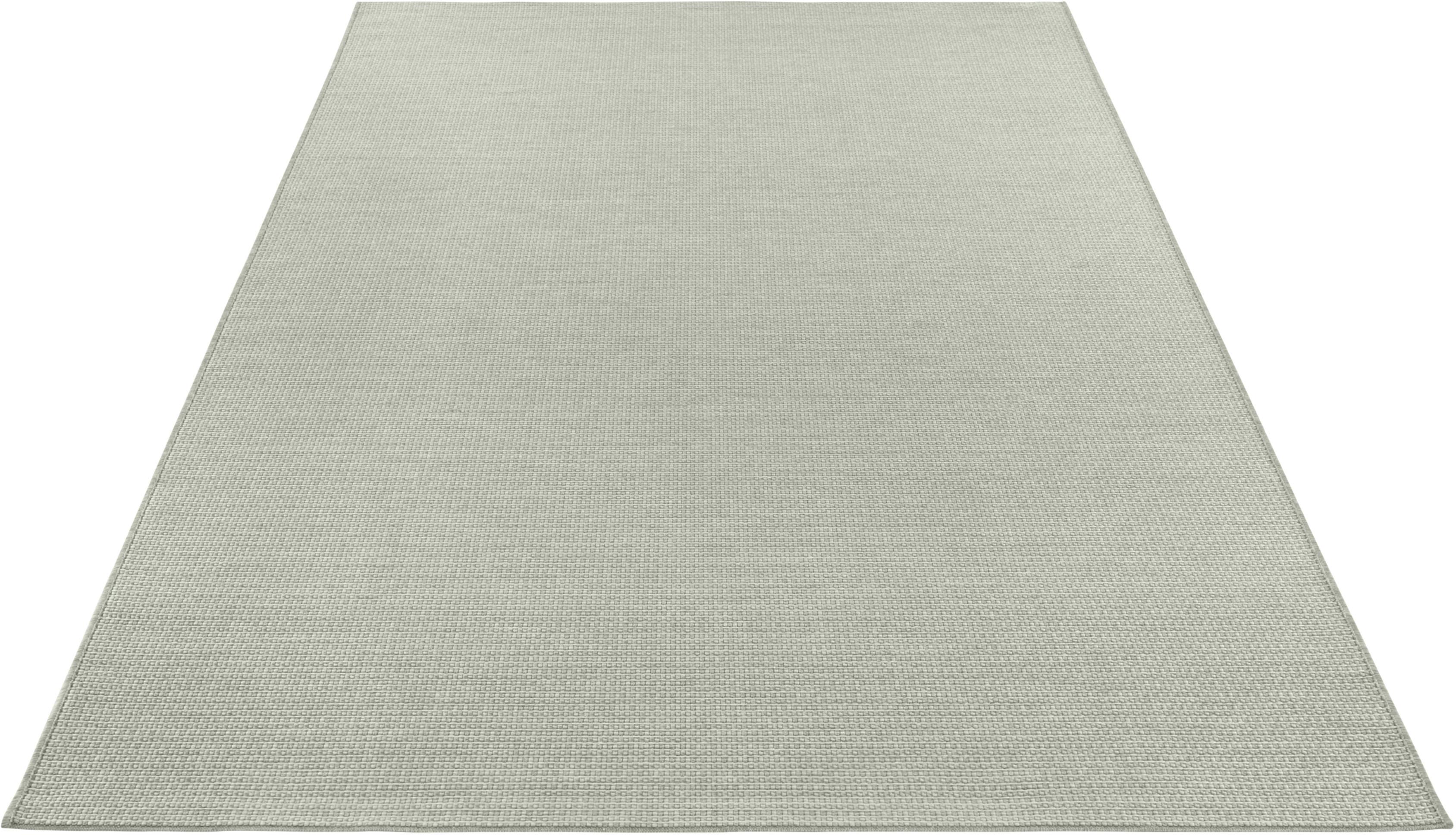 Elle Decor Millau Flatweave Green Indoor/Outdoor Rug white