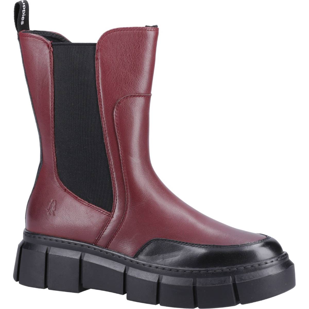  Fleur Womens Chelsea Boots Colour: Bordeaux, Size: 5