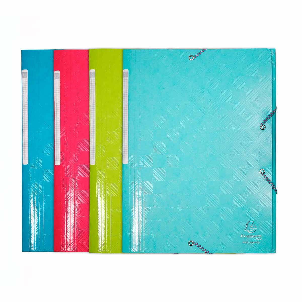 Exacompta Exaclair Exacompta 1928 3 Flap Folder A4 Pack of 24 Assorted, Assorted | Conference Supplies & Presentation Equipment > Presentation Products > Folders