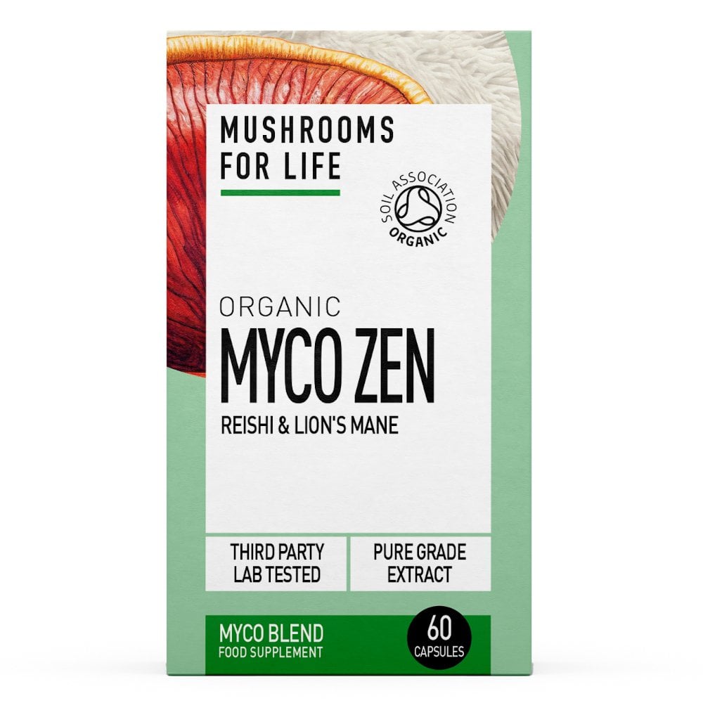 Mushrooms For Life Organic Myco-Zen - 60 Capsules