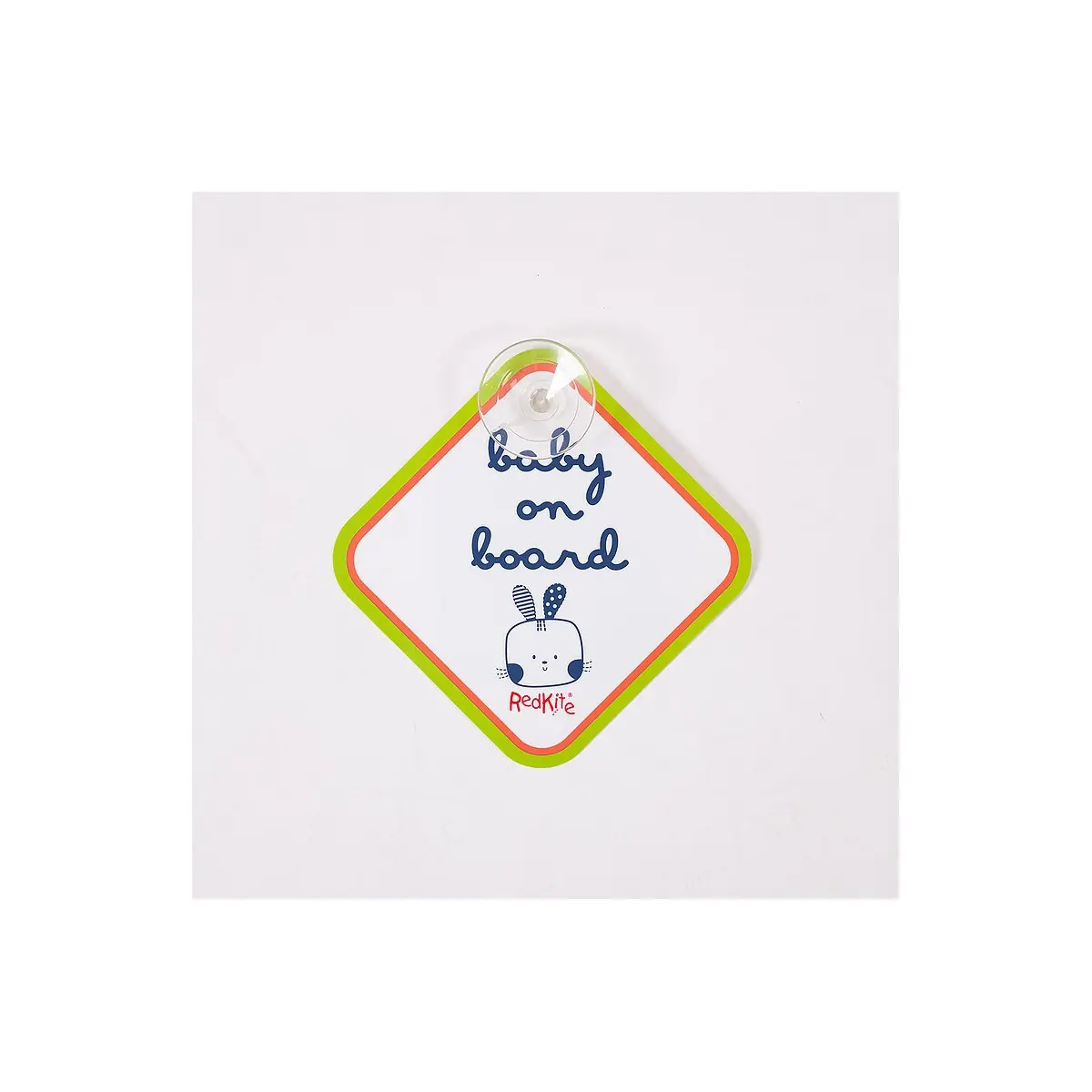 Red Kite Baby On Board Sign - Cotton Tail