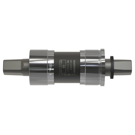 Shimano UN300 Square Tapered Bottom Bracket  - Silver / English (BSA) / 68 - 127