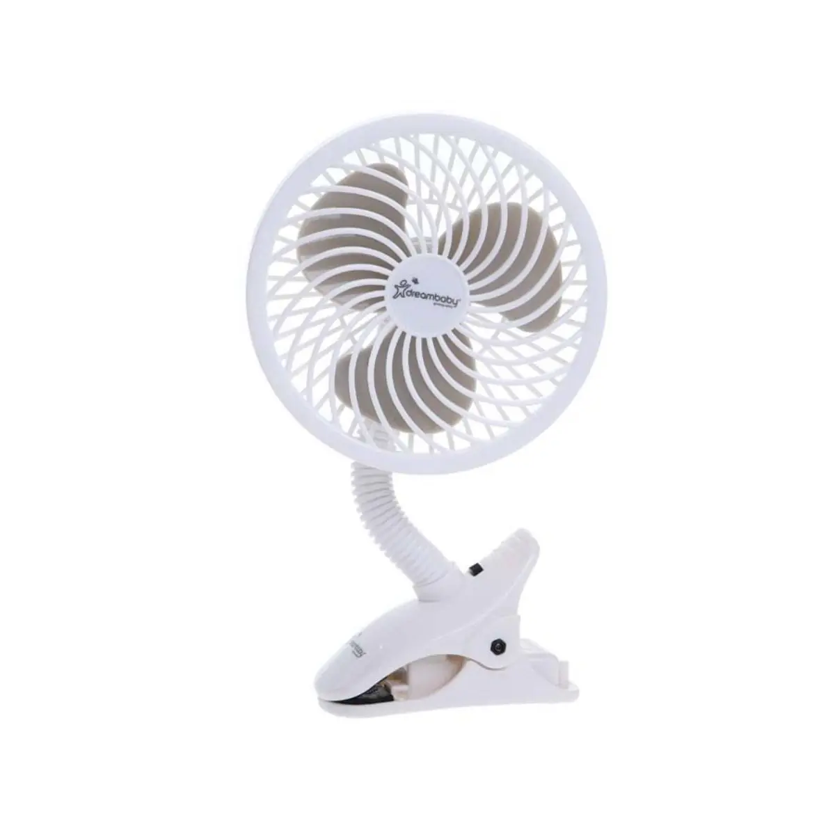 Dreambaby Deluxe Caged Stroller Fan - White White Unisex