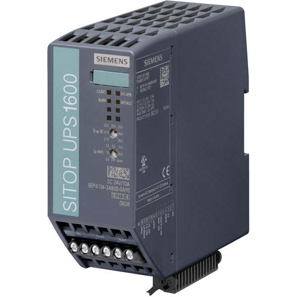 Siemens 6Ep4134-3Ab00-0Ay0 Ups Module, 24Vdc, 240W