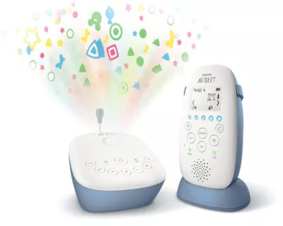 AVENT Dect Babyphone, Scd735/26, Mit Projektor