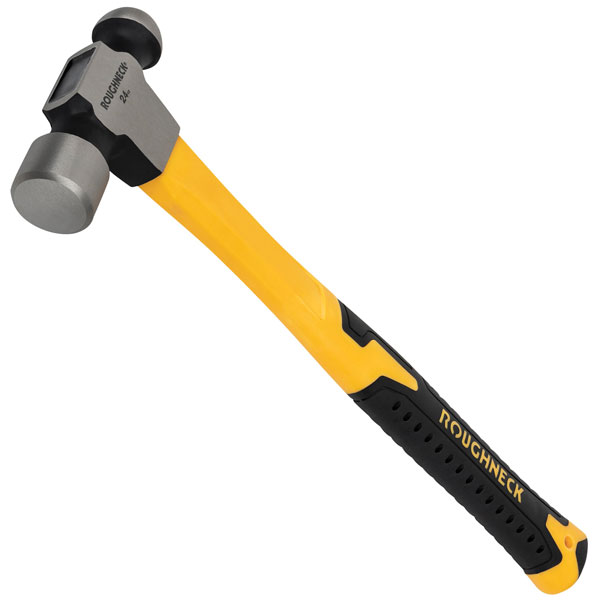 Roughneck 11-160 Ball Pein Hammer Fibreglass Shaft 1.36kg (48oz)