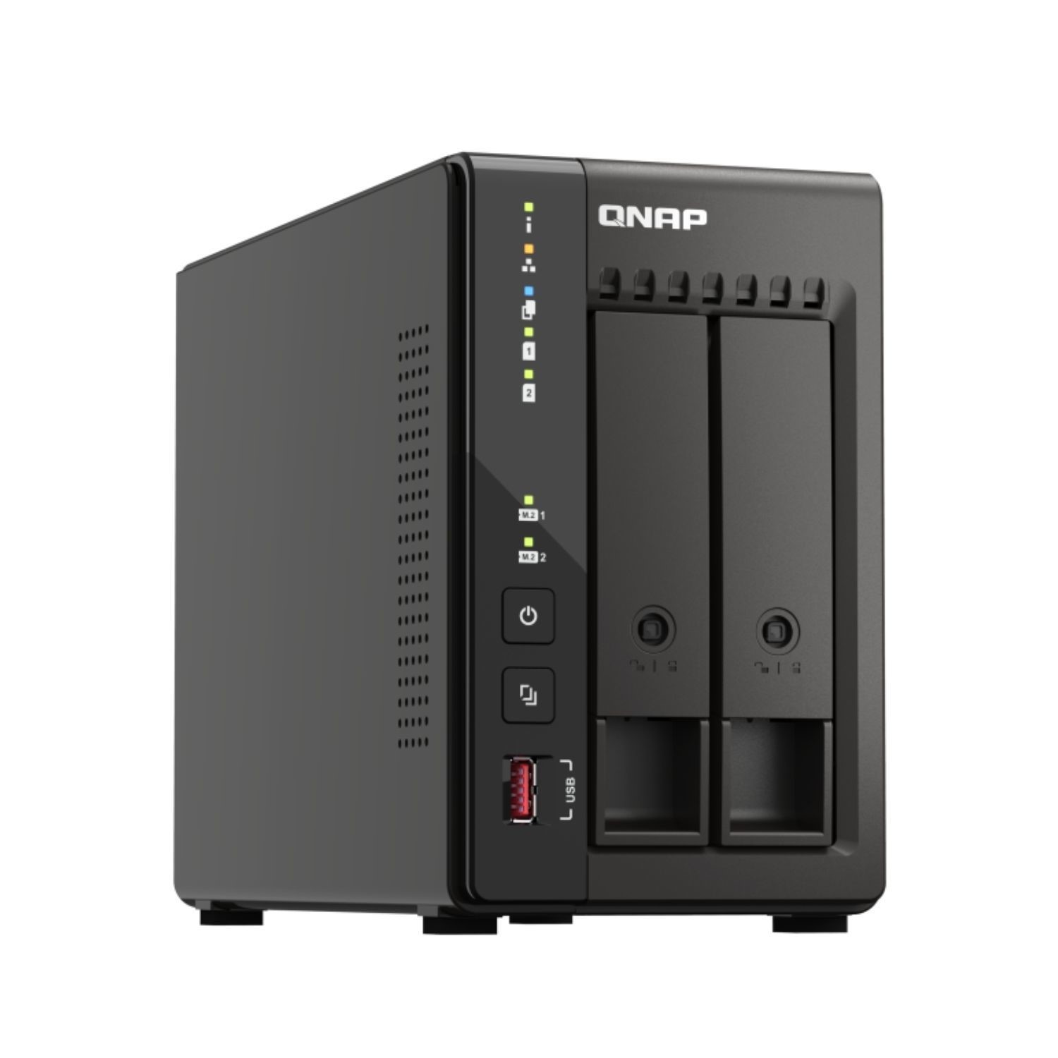 Qnap Ts-253e 8gb Ram With 12tb Installed Storage 2 Bay Sata Desktop Nas Storage