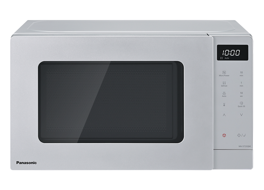Panasonic 20l Compact Microwave Oven - Silver Nn-st23qmbpq