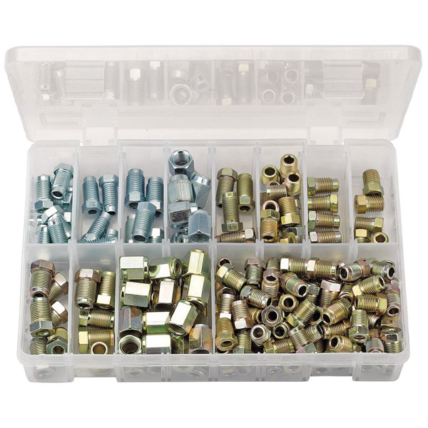 Draper Brake Pipe Fittings Kit (205 Piece)