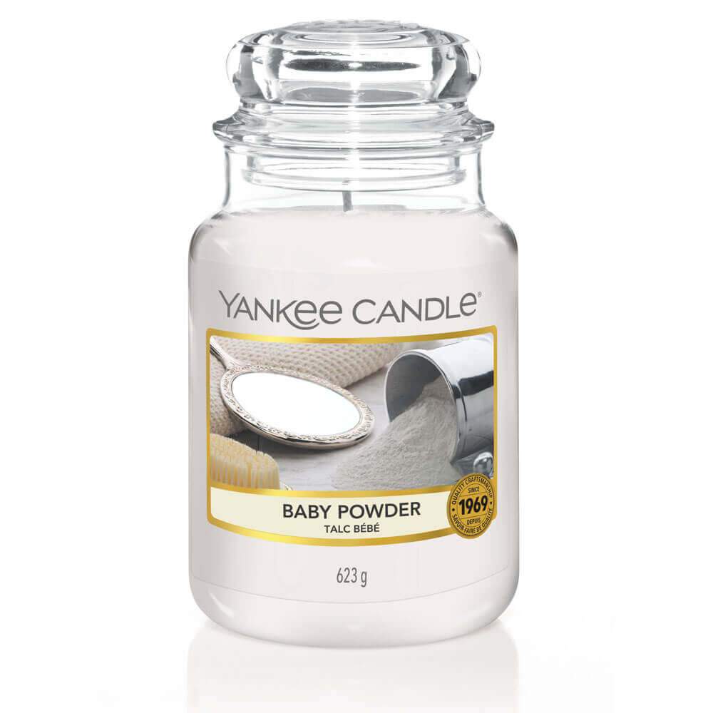 Yankee Candle Original Jar Candles Large Baby Powder 623g