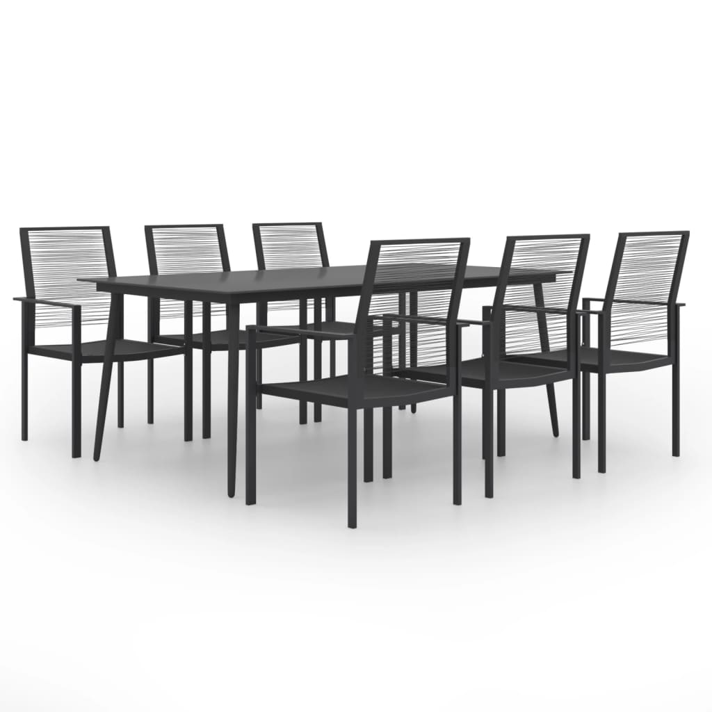VidaXL 7 Piece Garden Dining Set