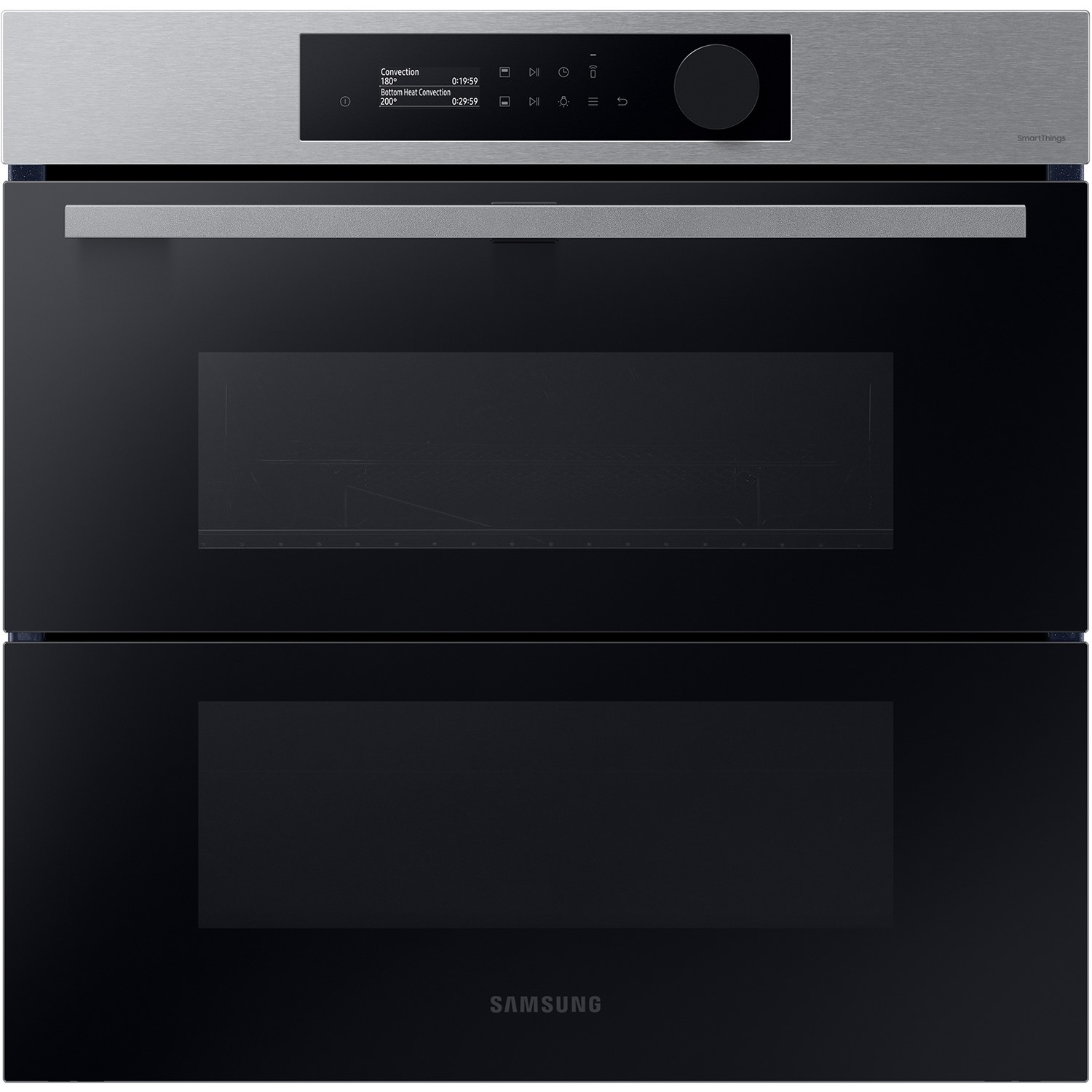 Samsung Series 5 Dual Cook Flex™ NV7B5755SAS Wifi Connected Built In Electric Single Oven with added Steam Function - Stainless Steel - A+ Rated